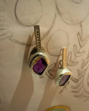 Carica l'immagine nel visualizzatore di Gallery, Orecchini ametista