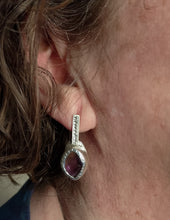 Carica l'immagine nel visualizzatore di Gallery, Orecchini ametista