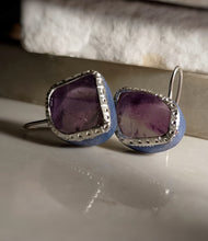 Load image into Gallery viewer, Orecchini Viola del caraibi