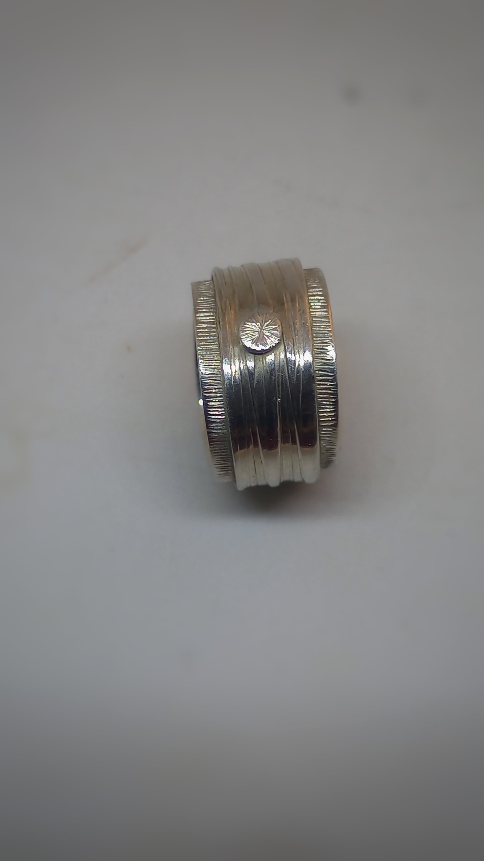 Garnet Band Ring