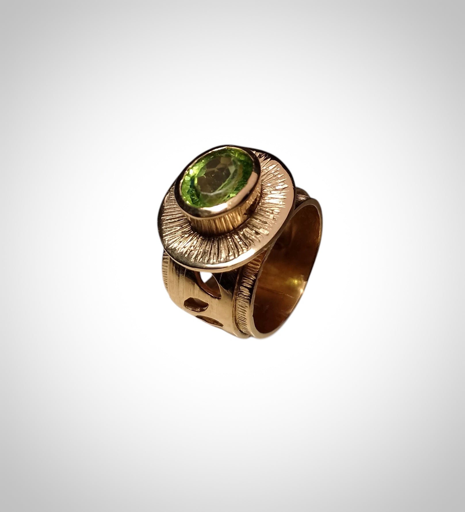 anello , collezione, peridoto