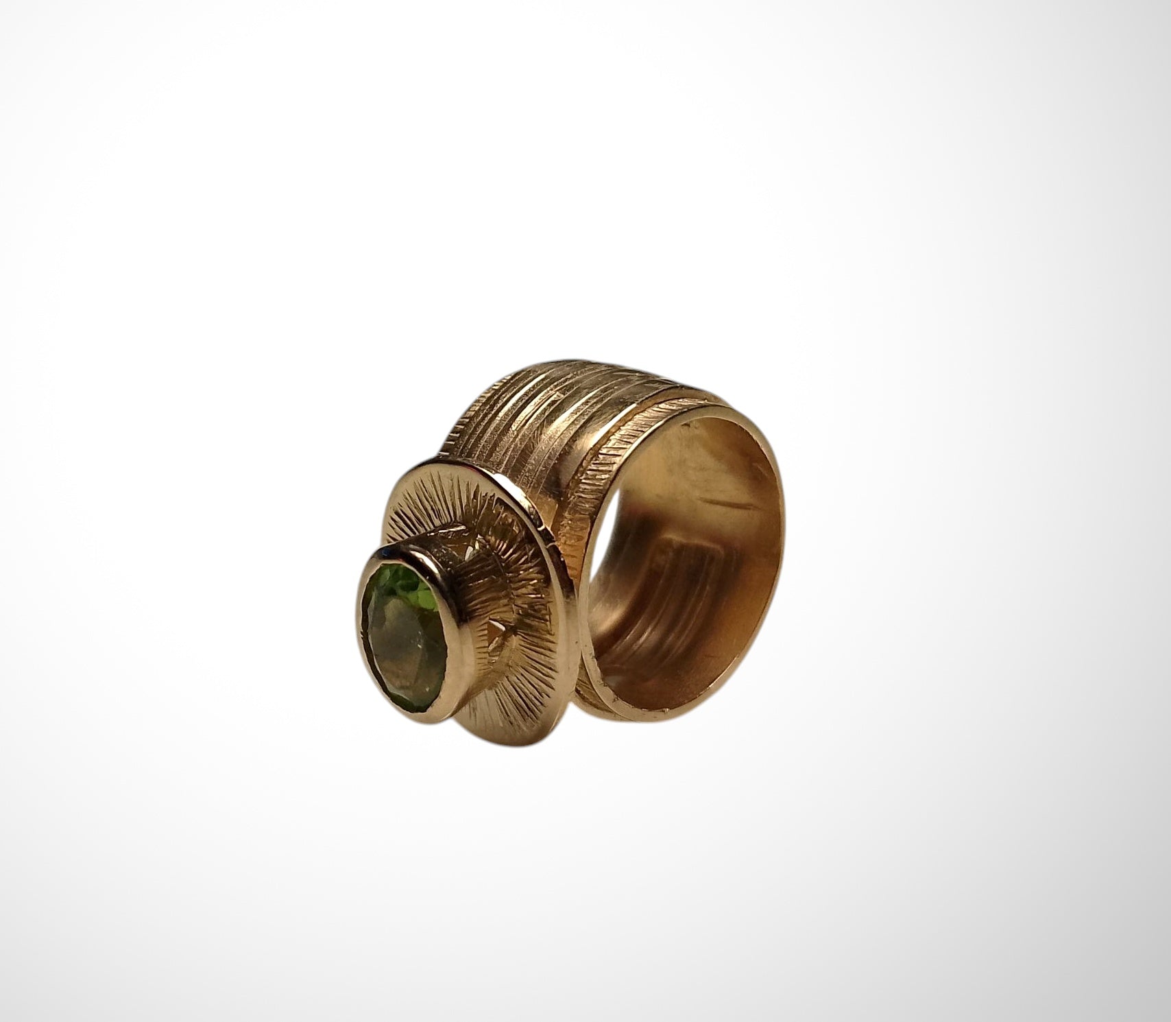 Anello Fascia  peridoto